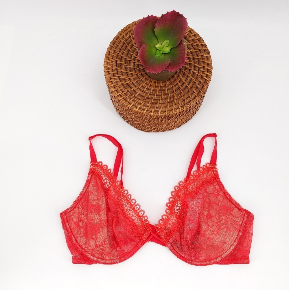 Victoria secret lace see though bra